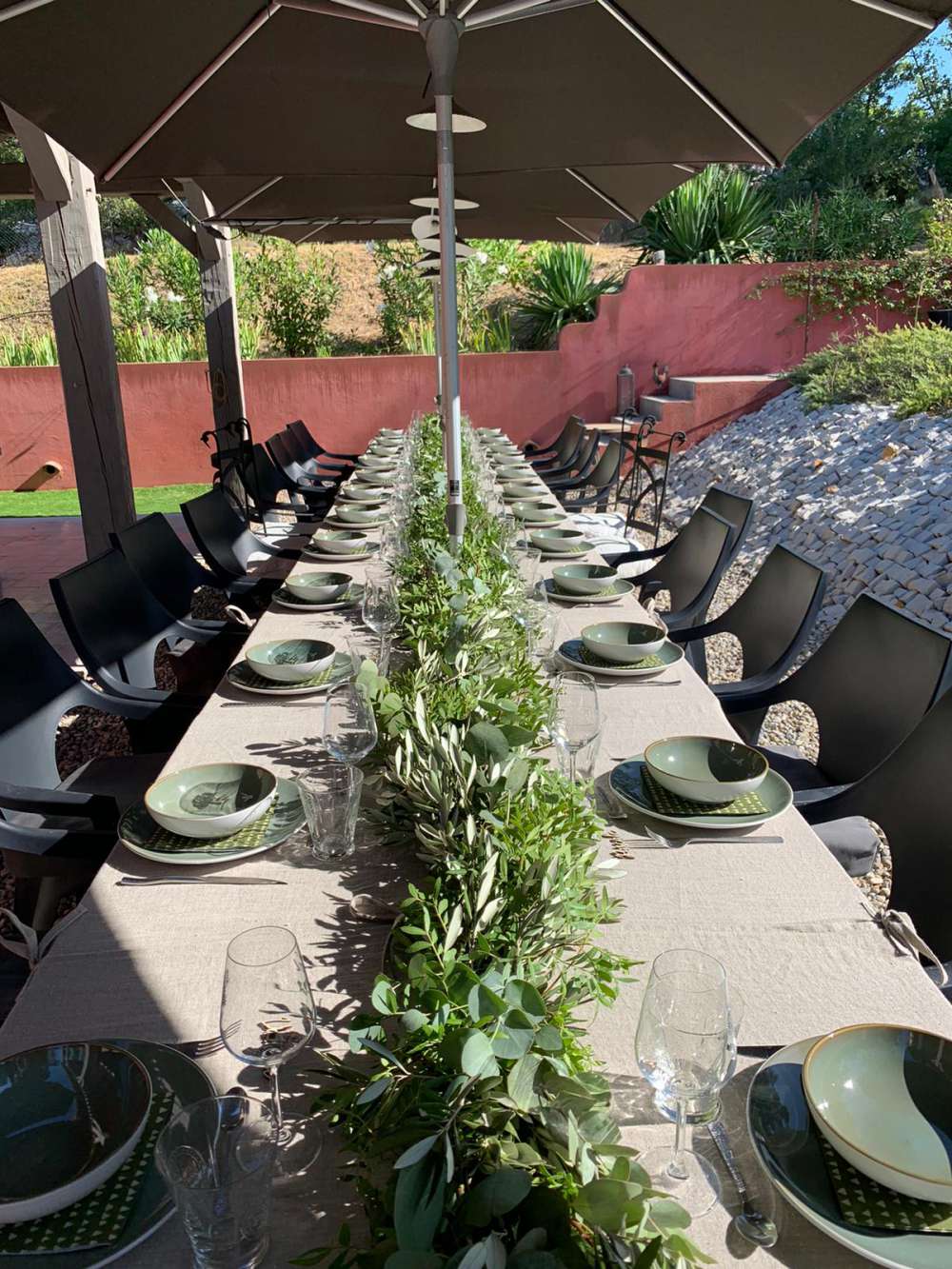 Repas assis 30 personnes